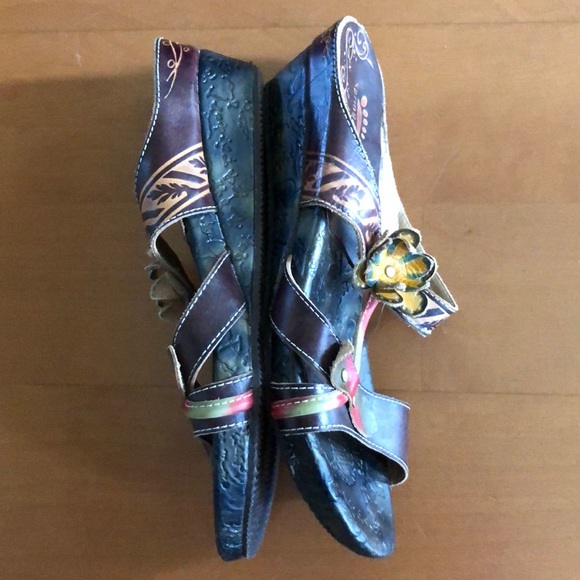 Spring Step Tropic Floral Sandal Size 40 - Picture 4 of 7